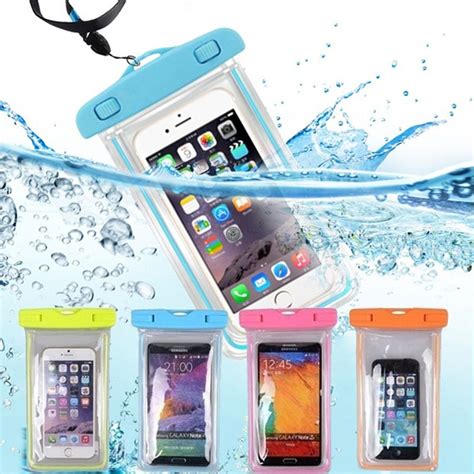 Waterproof Transparent Mobile Cover