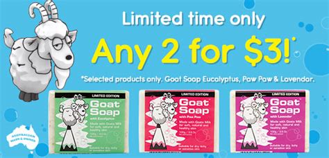 Shop Goat Soap And Moisturisers Online In Australia Chemist Warehouse