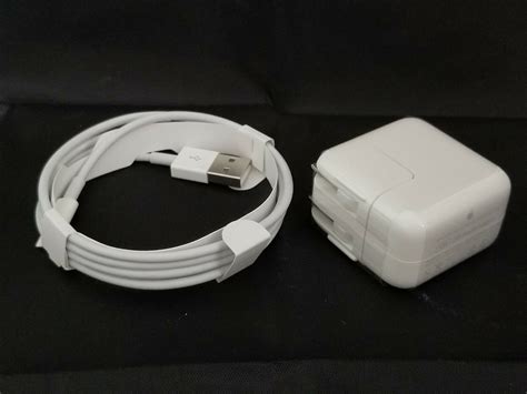 Genuine Apple 12w Usb Wall Charger And Lightning Charging Etsy