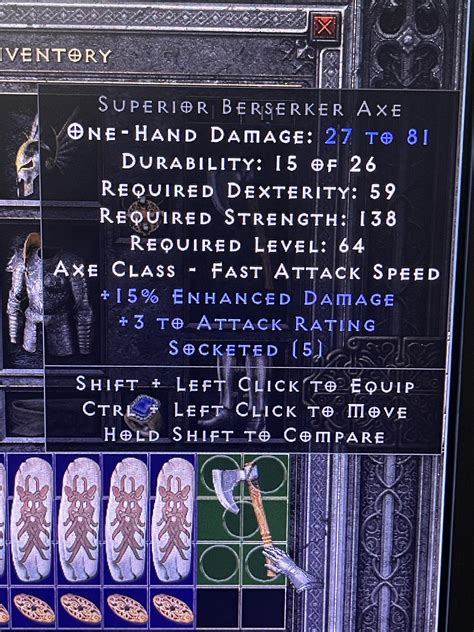 Superior Berserker Axe Base Os Topic D Jsp