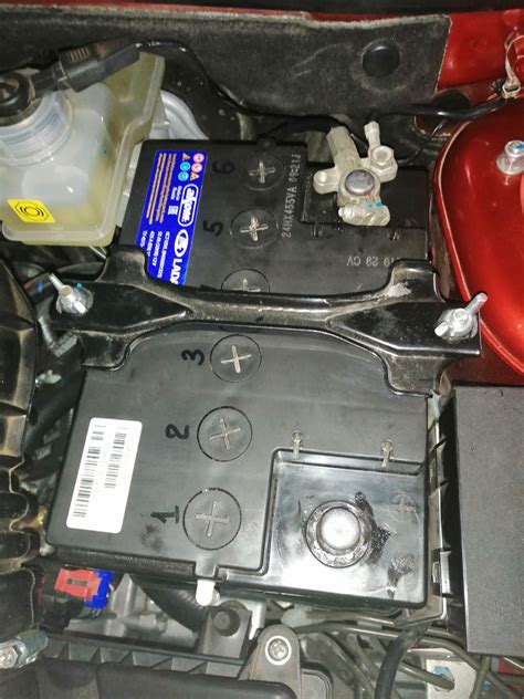 Корыто для АКБ лада Гранта Лифтбек FL. — Lada Гранта Лифтбек (2G), 1,6 ...