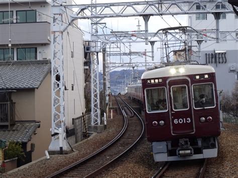 阪急電鉄 阪急6000系電車 6013 石橋阪大前駅 鉄道フォト・写真 By Hiro大佐さん レイルラボraillab