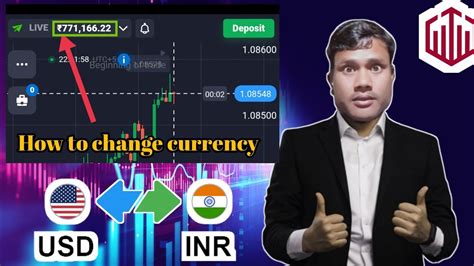 How To Change Currency On Quotex Quotex Currency Change Kaise Karen