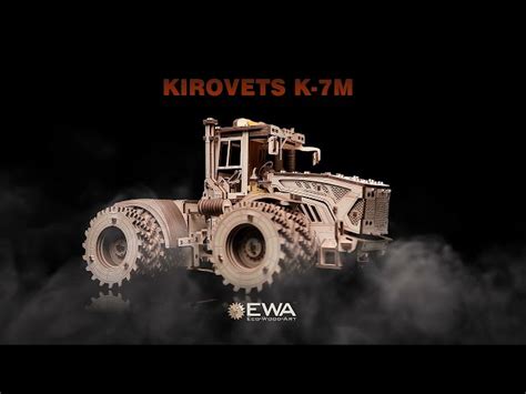 Eco Wood Art Remorque Pour Tracteur Kirovets K 7M Galaxus