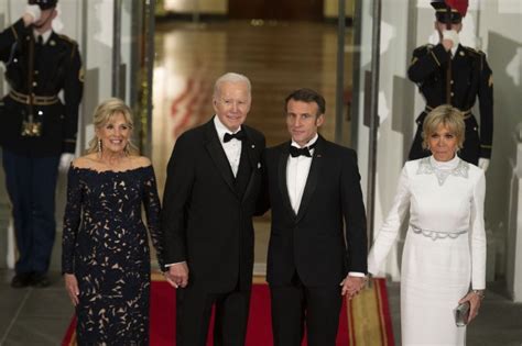 In Photos Joe Biden Hosts Emmanuel Macron For First State Dinner All