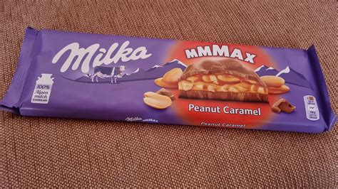 Milka MMMax Peanut Caramel Chocolate Unboxing 2022 YouTube