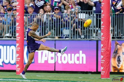 Fremantle Vs West Coast Round 3 2023 Optus Stadium Afana