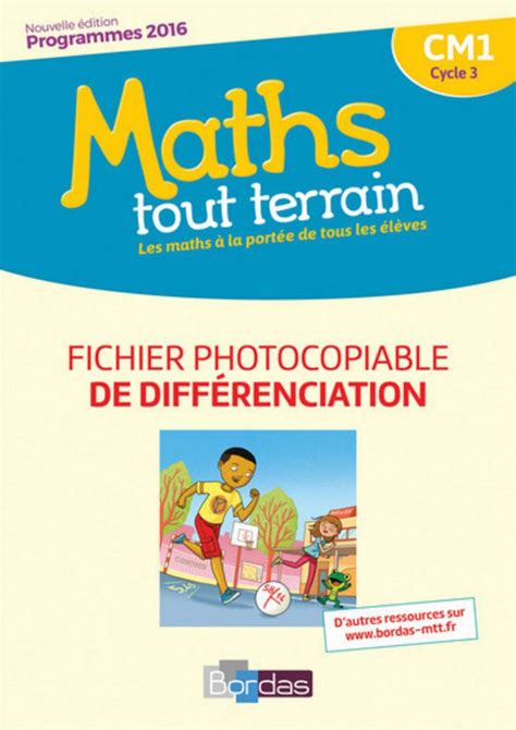 Maths Tout Terrain Cm Fiches Photocopier Enseignant Ed