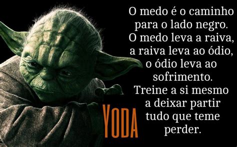 O Conhecimento é Como o Universo Infinito Mestre Yoda Filme Star