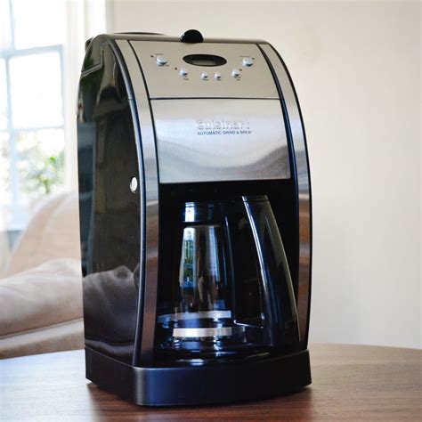 Cuisinart Grind And Brew 12 Cup Automatic Coffee Maker Review Convenience At The Cost Of Quality