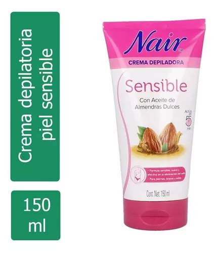 Nair Crema Depiladora Sensible 150 Ml Para Piel Sensible Meses Sin