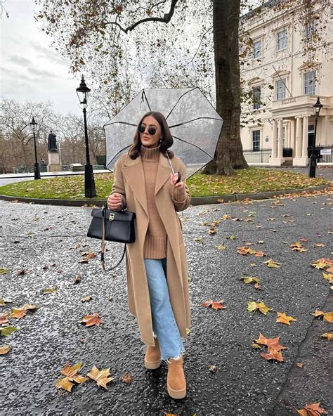 17 London Rainy Day Outfits That Are So Cute And Stylish