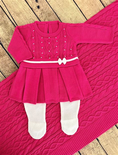 Sa Da Maternidade Ol Via Pink Kit Pe As Lima Bebe Tricot