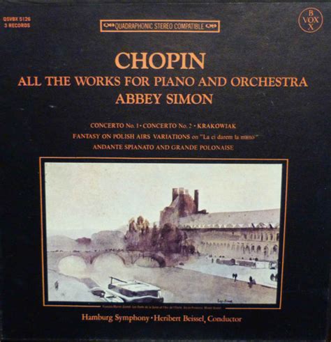 Abbey Simon Hamburger Symphoniker Heribert Beissel Chopin All The