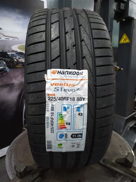Llantas Runflat Hankook Ventus S1 Evo2 225/40 R18 88Y - Autoaccesorios Peru