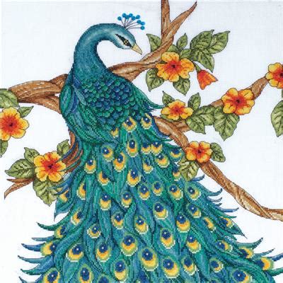 "Peacock" | Cross Stitch Kit