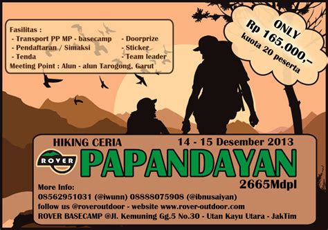 Gunung Papandayan Open Trip Info Taman Wisata Alam Gunung Papandayan