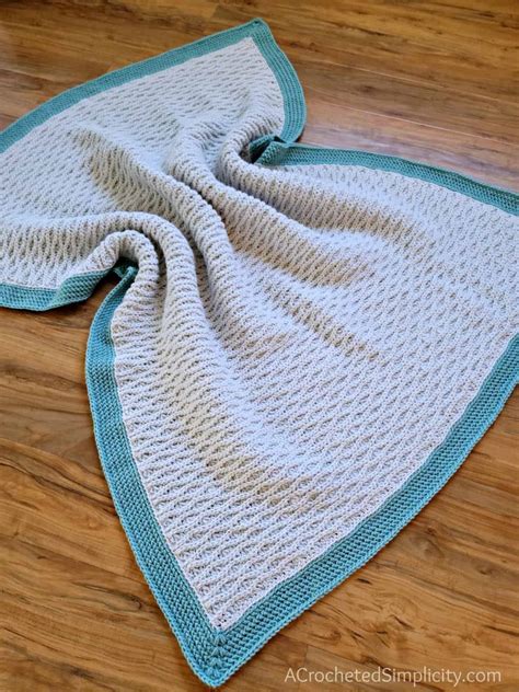 Triple Textures Afghan - Free Crochet Blanket Pattern - A Crocheted ...