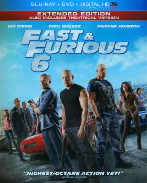 Best Buy Fast And Furious 6 2 Discs Includes Digital Copy