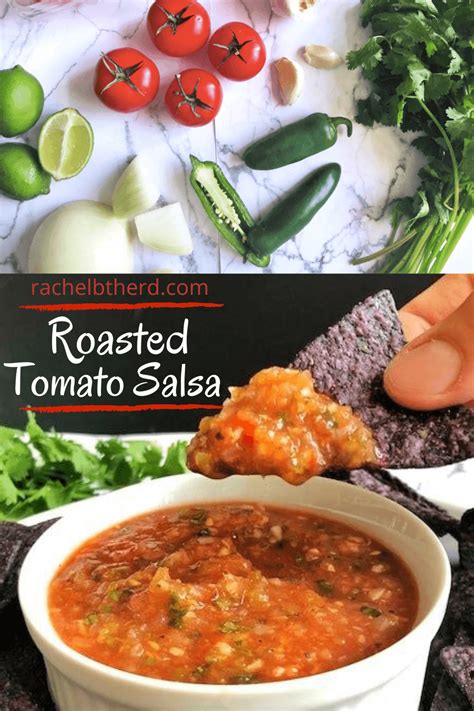 Roasted Tomato Salsa Rachel B The Rd