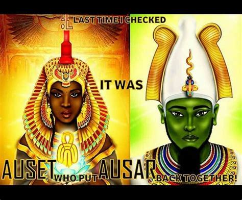 Auset And Ausar African History Truths Kemetic Spirituality Ancient