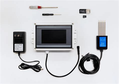 Soil Moisture Temperature Humidity Ec Ph Npk Sensor In Rapid Soil