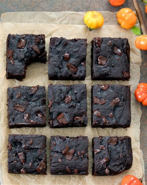 Flourless Pumpkin Brownies Kirbie S Cravings