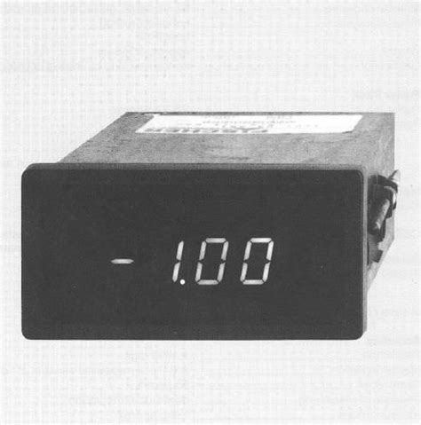 Position Indicator Digital Recessed Ritm Industry