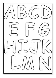 Print Printable Cut Out Letters For Bulletin Boards