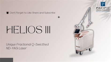 HELIOS III Q Switched Nd YAG Laser 1064nm 532nm PACIFIC