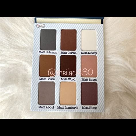 Thebalm Makeup Thebalm Meet Matte Nude Eyeshadow Palette Poshmark