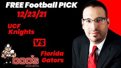 Free Football Pick UCF Knights Vs Florida Gators Prediction 12 23 2021