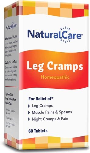 Natural Care Leg Cramps 60 Tablets Vitacost