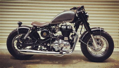 Modifikasi Royal Enfield Bullet 500 Tambun Rasa Harley Davidson