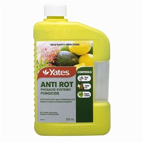 SYSTEMATIC FUNGICIDE 500ml Yates ANTI ROT PHOSACID Controls Root Rot ...