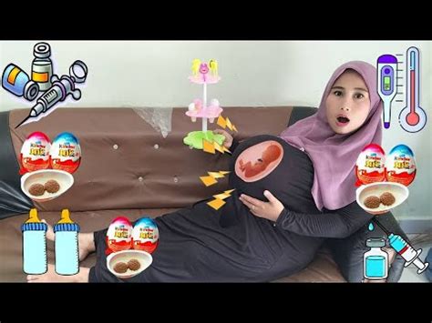 Drama Lucu Ibu Hamil Penjual Es Krim Melahirkan Di Sofa Sendirian Youtube