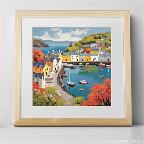 Whimsical Wonders Of Portree Harbour Scotland Paintings And Art Prints