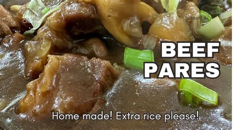 How To Cook Beef Pares Two Hours Pinalambot Ang Karne Paano Magluto Ng Beef Pares Youtube