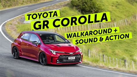 Toyota Gr Corolla Quick Walkaround Sounds And Driving Action Youtube