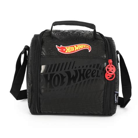 Kit Mochila Infantil Rodinha Hot Wheels Lancheira E Estojo Pens Kits Escolares
