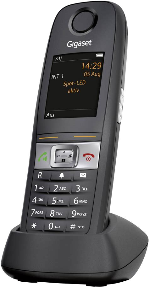 Gigaset E630 HX DECT handset Black | Conrad.com
