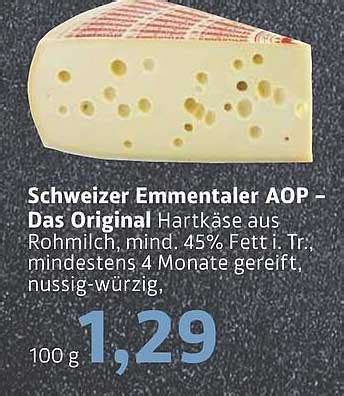 Schweizer Emmentaler Aop Das Original Angebot Bei BUNGERT