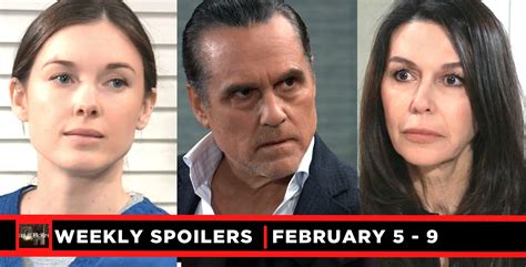 Weekly General Hospital Spoilers Goodbyes Guns And Grief