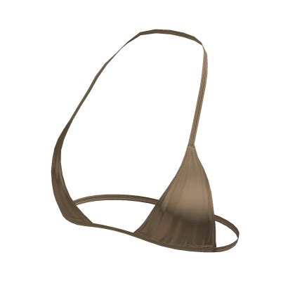 Y K Beige String Tied Bikini Top Roblox