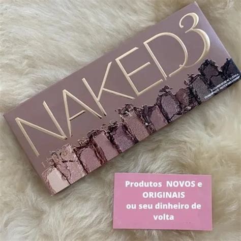 Paleta De Sombras Naked 3 Original Urban Decay Maquiagem Parcelamento