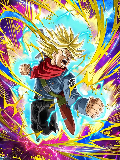 Unwavering Conviction Super Saiyan Trunks Future Dragon Ball Z