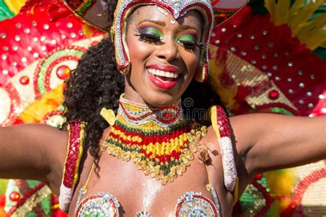 BARRANQU COLOMBIA Feb 13 2018 Traditional Colorful Costumes At The