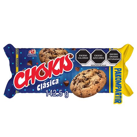 Galletas Gamesa Chokis Chocolate 142 5 G Soriana