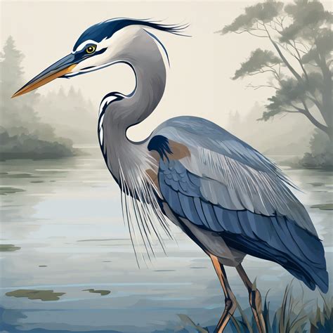 The Majestic Blue Heron Symbolism And Significance