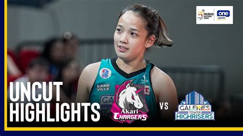 Akari Vs Galeries Tower Uncut Highlights Pvl Reinforced